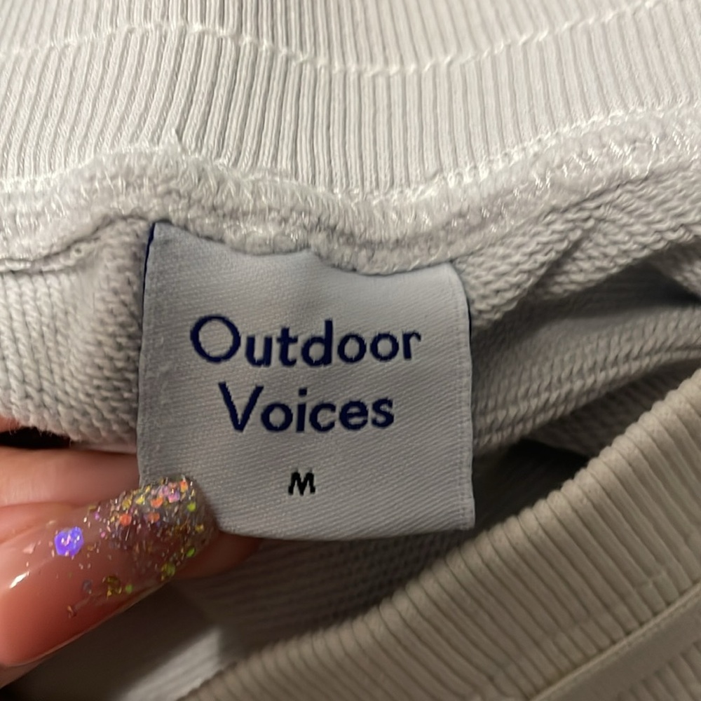 Outdoor Voices Cotton Terry Pickup Jogger Minimalist Athleisure Cozycore - Picture 5 of 6